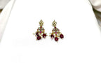 Victorian Red monalisa Beads Kanti