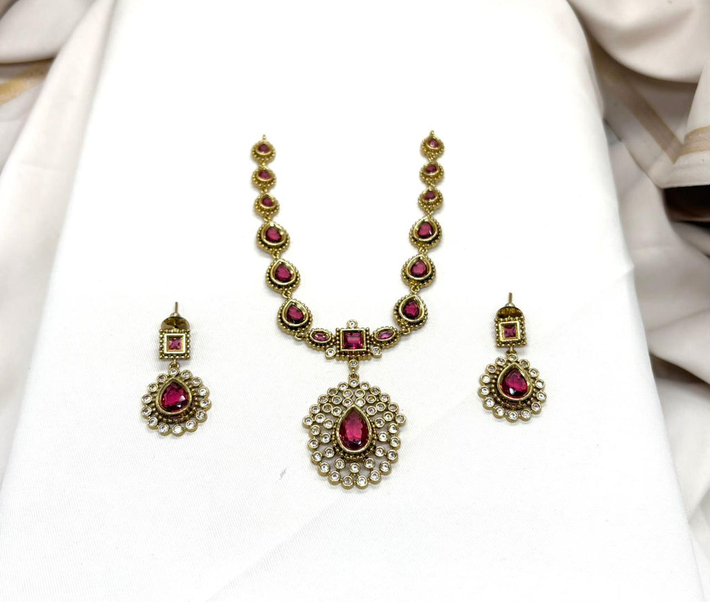 Gold Short Necklace