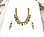 Victorian Green Short Necklace