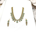 Victorian Mint-Green Short Necklace