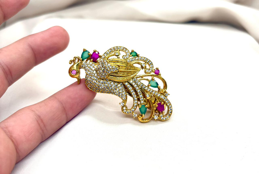 Beautifully designed Peacock Hair Clip