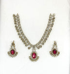 Red Victorian Short Necklace