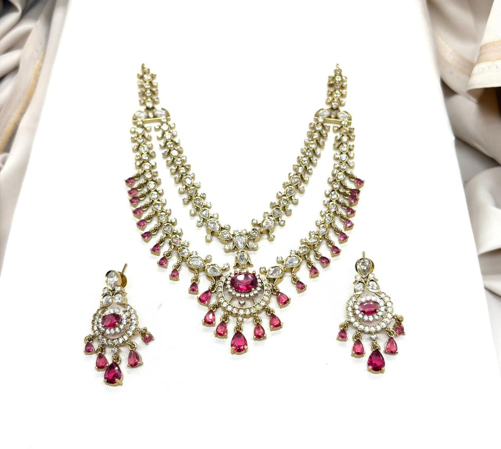 Victorian Two steps Short Necklace