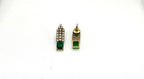 Victorian finishing Kanti with Green Stone