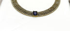 Victorian finishing Kanti with Purple Stone
