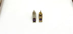Victorian finishing Kanti with Purple Stone
