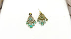 Victorian Mint-Green Two steps Long Necklace
