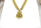 Matte finishing Lord Lakshmi Long Haram