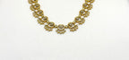 Matte finishing Designed With Small stones Short Necklace