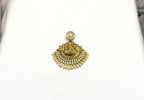 Matte finishing Lord Lakshmi Locket
