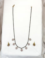 Mangalsutra With Baby-Pink Stones