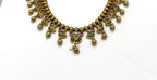 Nakshi finishing Short Necklace With Gold Balls