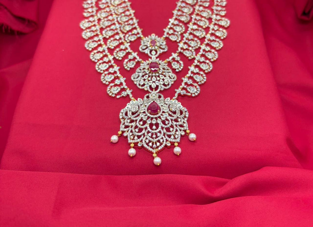 Gj polish Three Layered Long Necklace