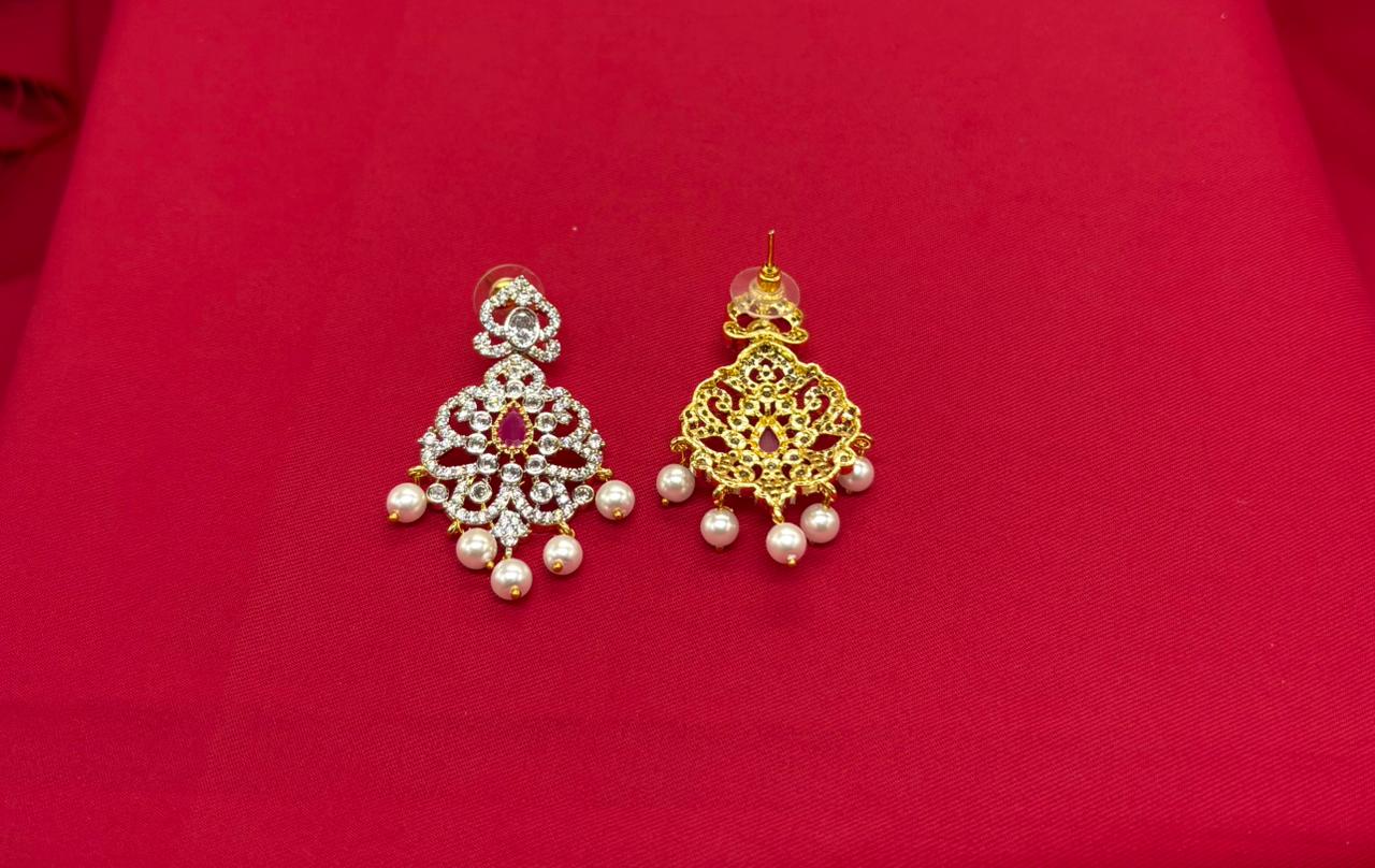 Gj polish Long Necklace With Peacock Designed