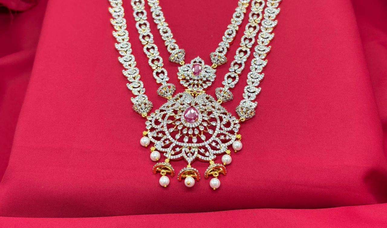 GJ Polishing 3 Layer Long Necklace