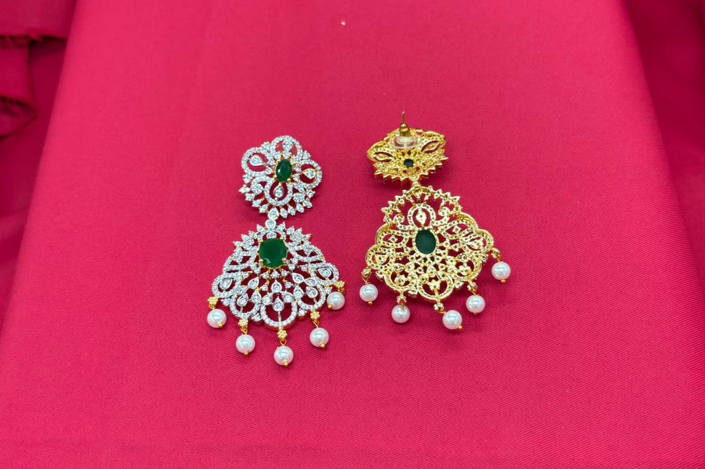 Gj polishing With peacock Designed Long Necklace