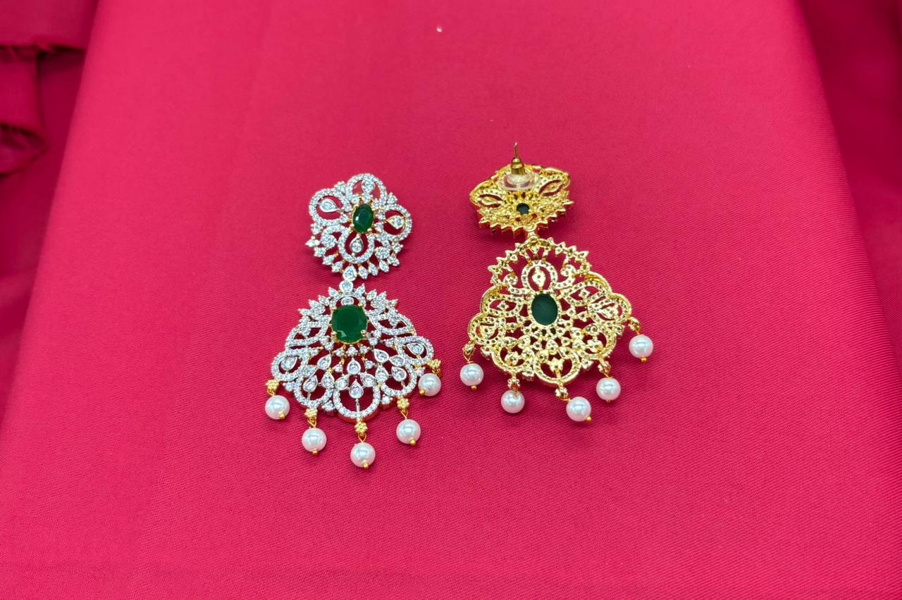 Gj polishing With peacock Designed Long Necklace