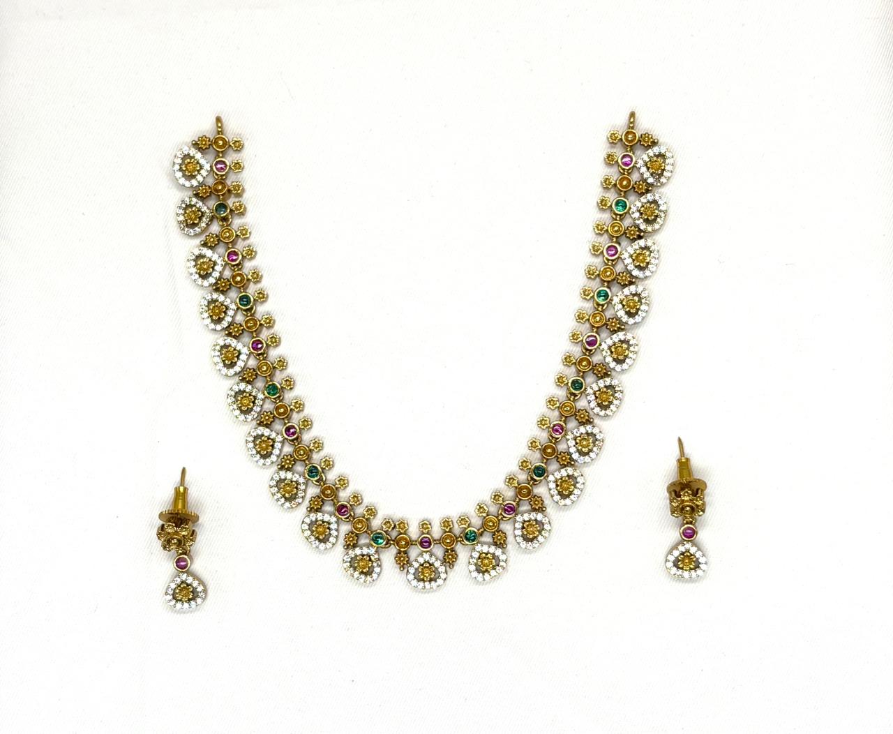 Nakshi finishing Short Necklace