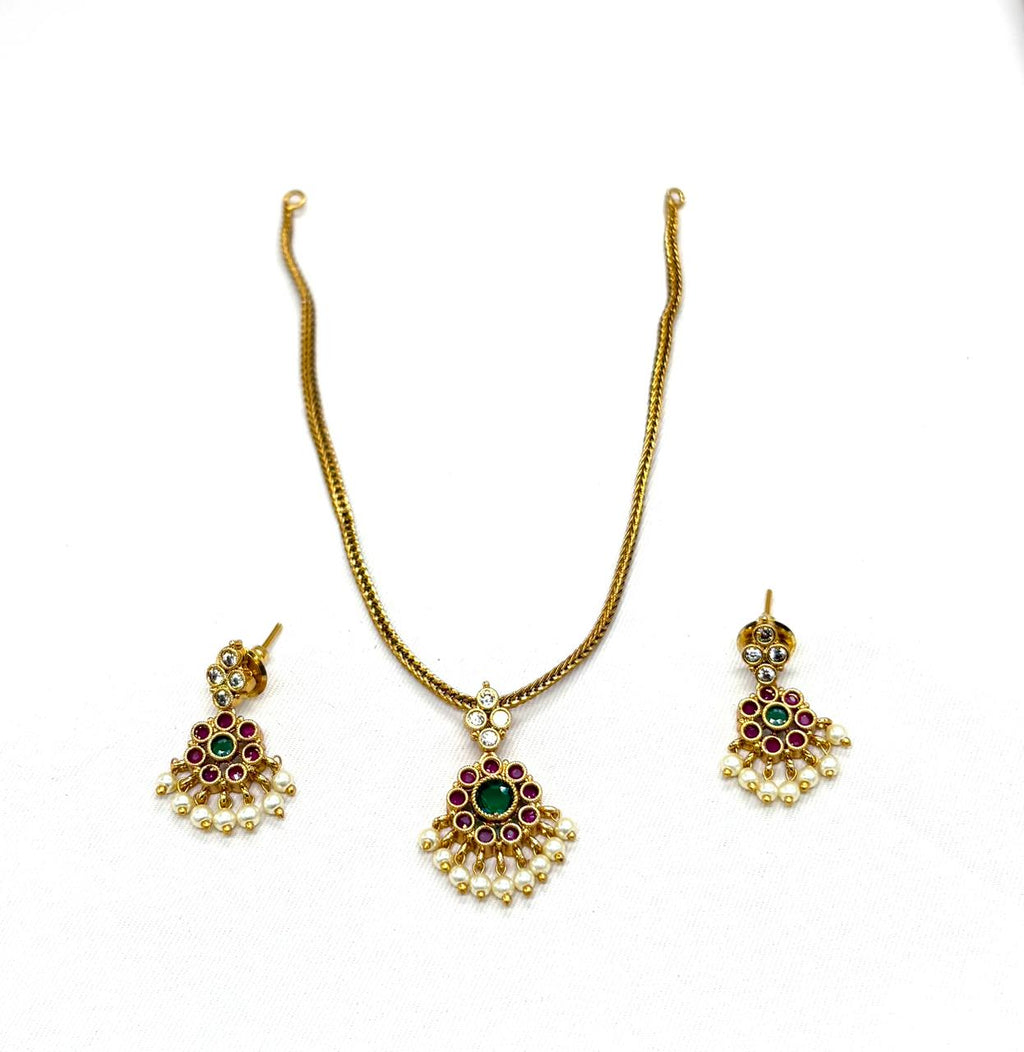 Gold Short Necklace