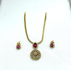 Gold short Necklace