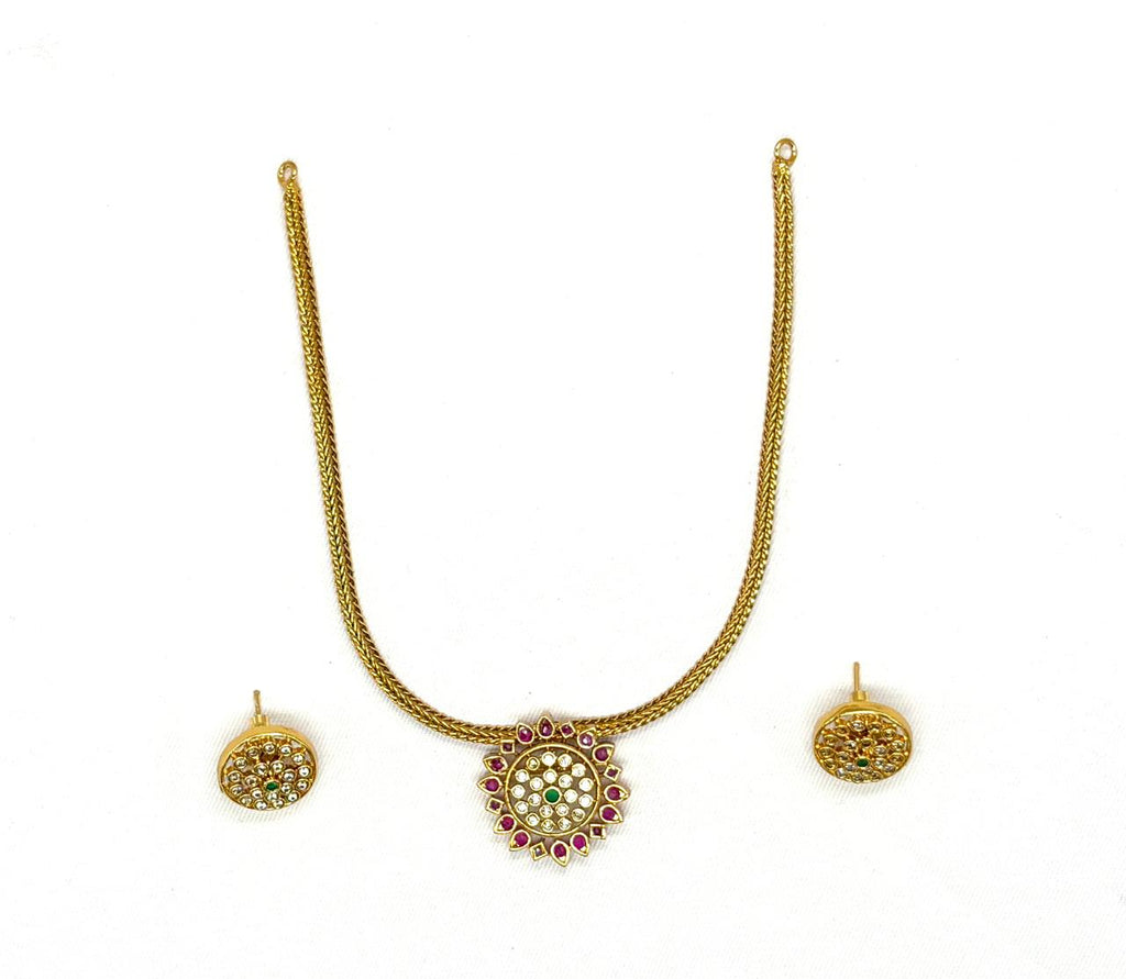 Gold Short Necklace