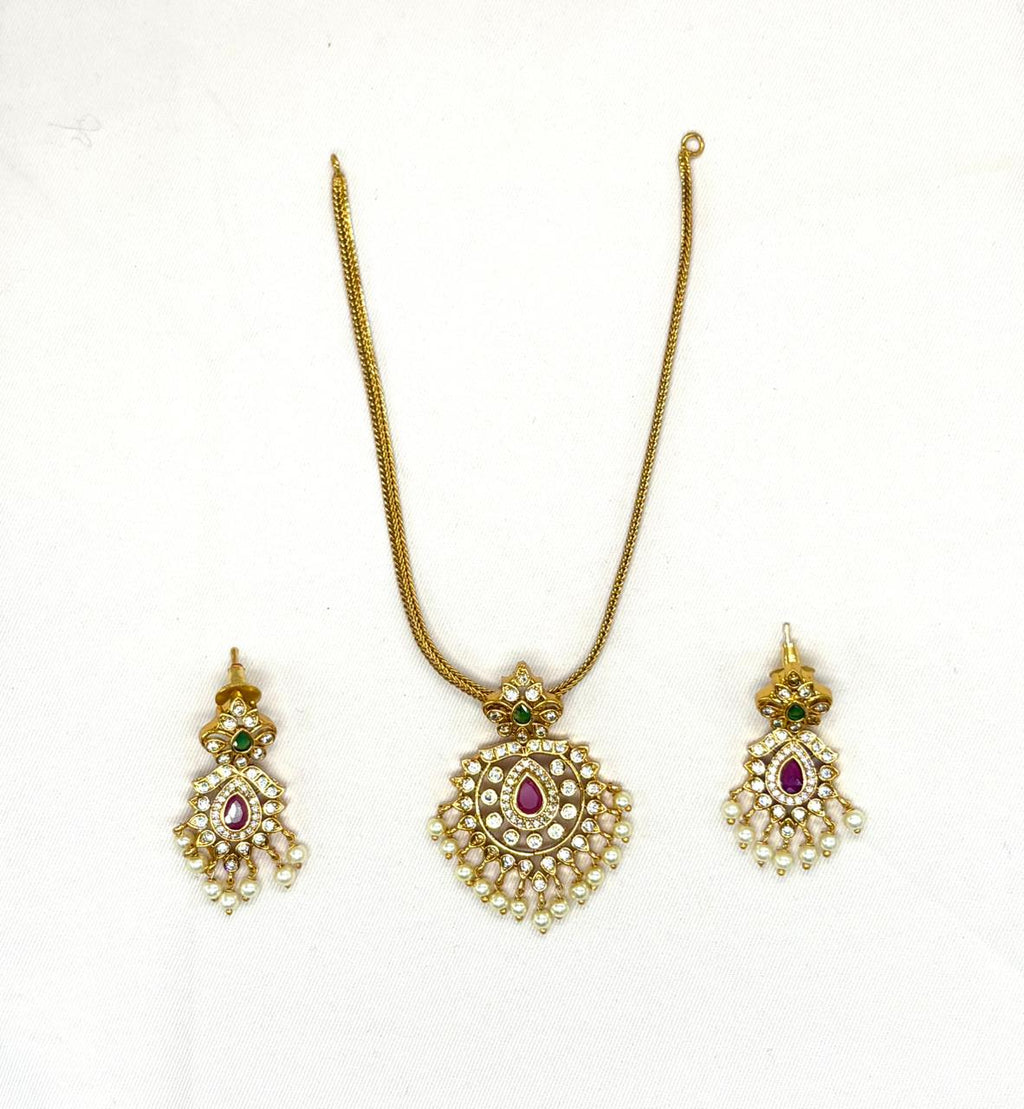 Gold Short Necklace