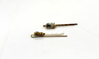 Victorian finishing With Green Stones Hair Clip