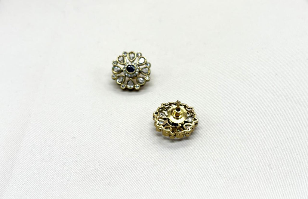 White Stones With Small purple Studs