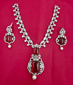 Silver Short Necklace