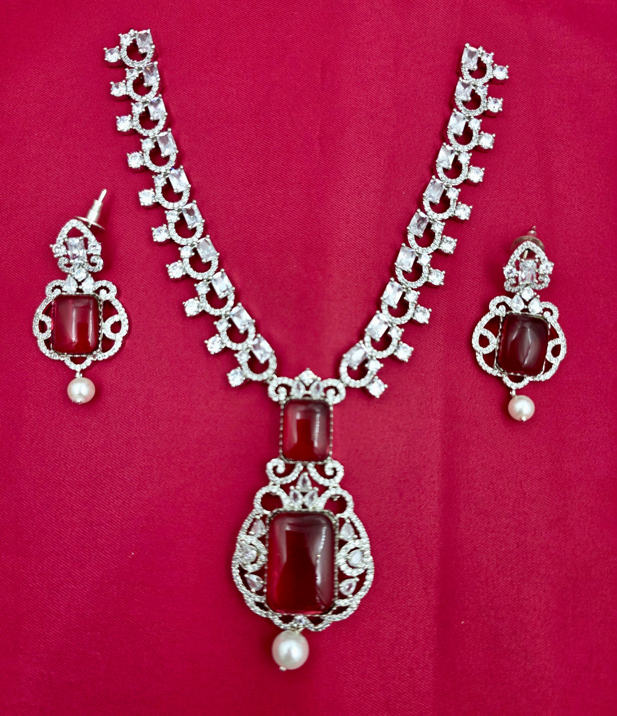 Silver Short Necklace
