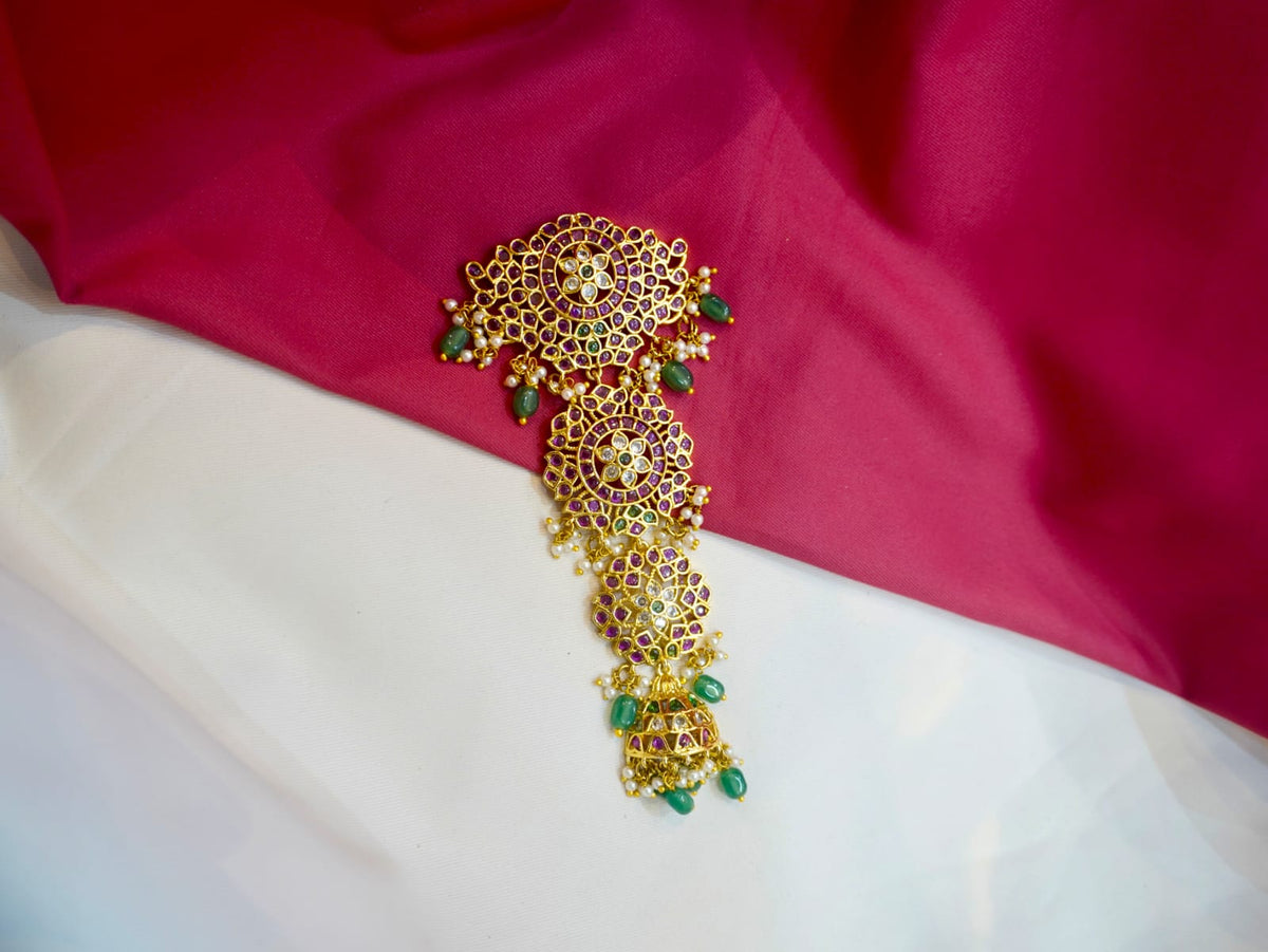 Jadau Kundan Juda Billa Hair Accessory
