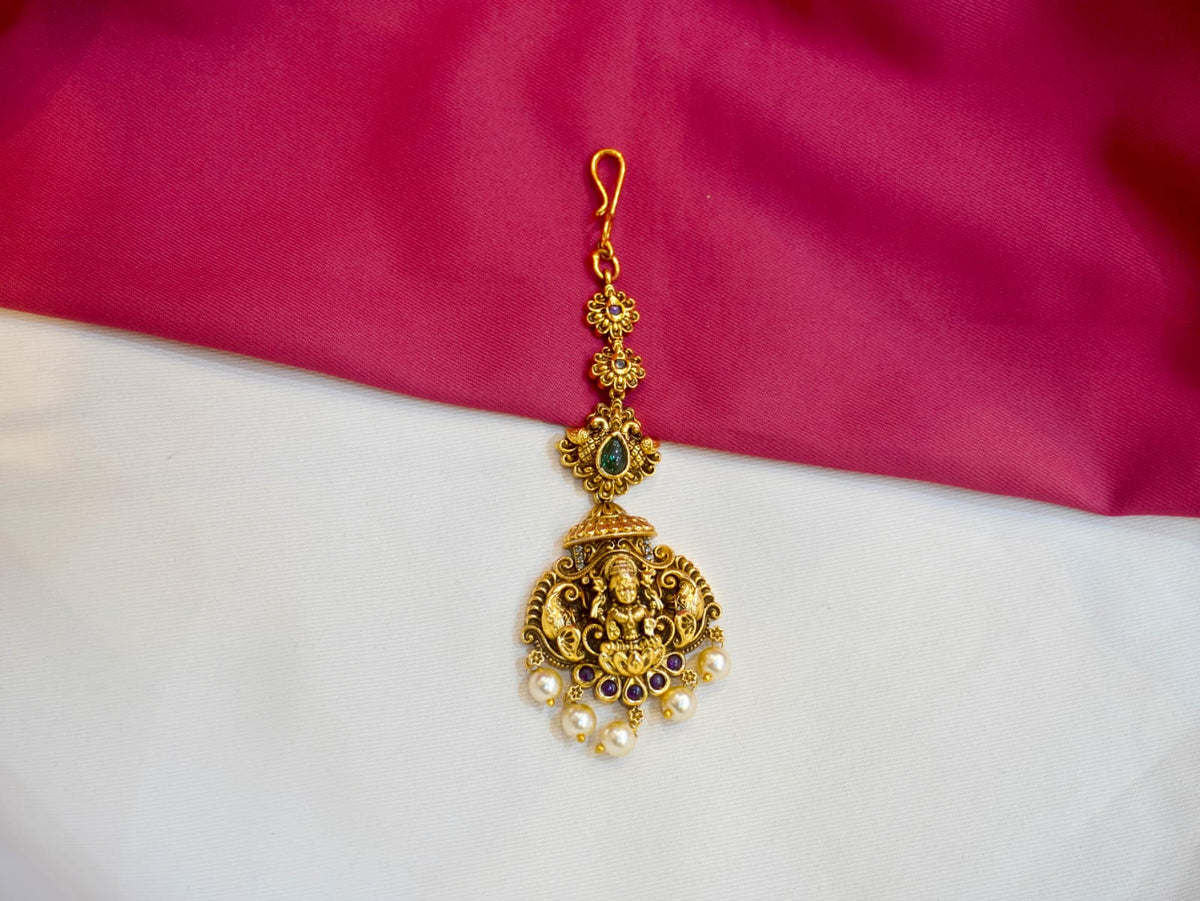 Premium Nakshi 3 Design Laxmi Devi Papa Billa (Manga Tika)