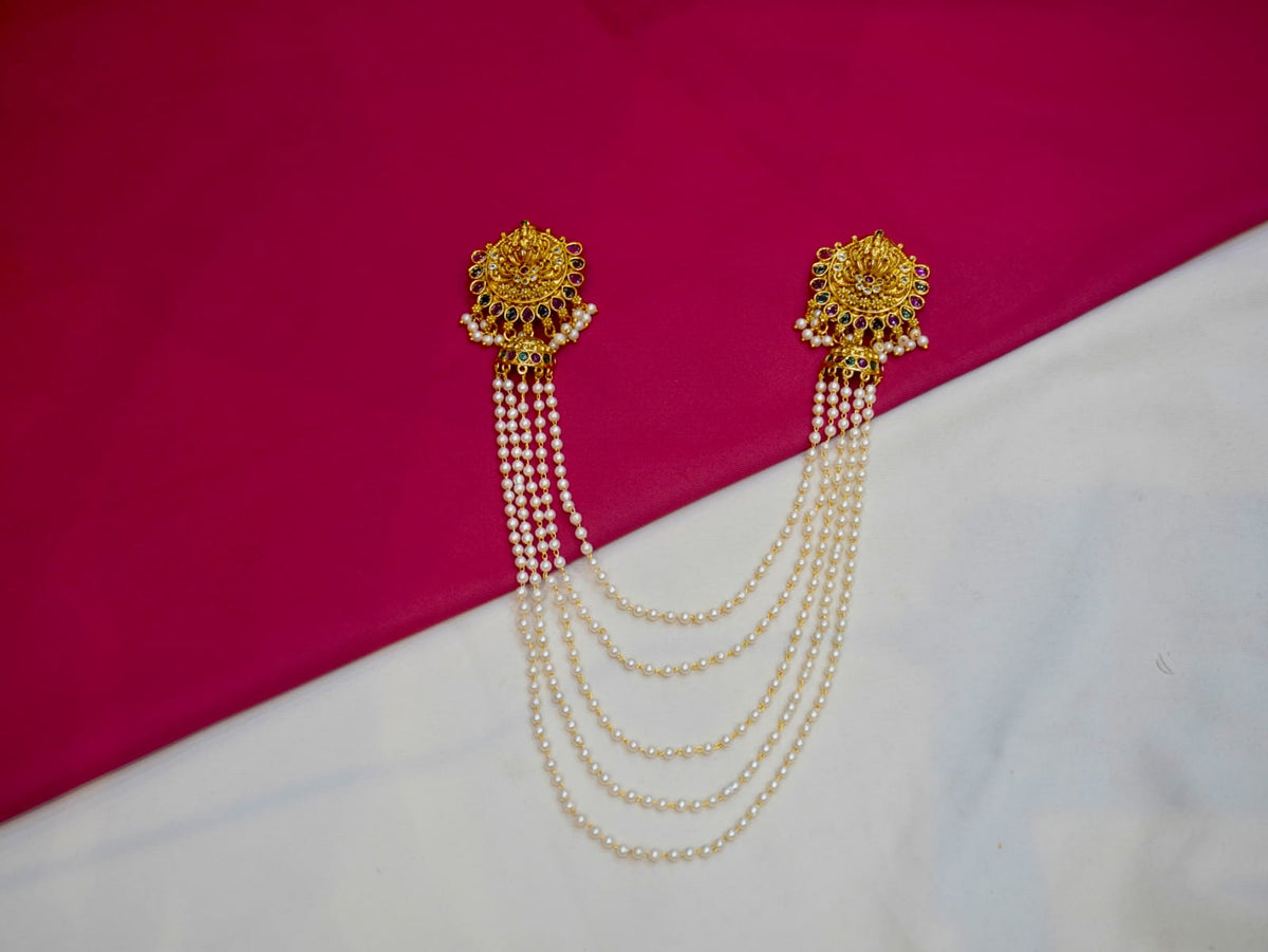 Stap By Stap 2 In 1 Juda Pin With Sari Pin