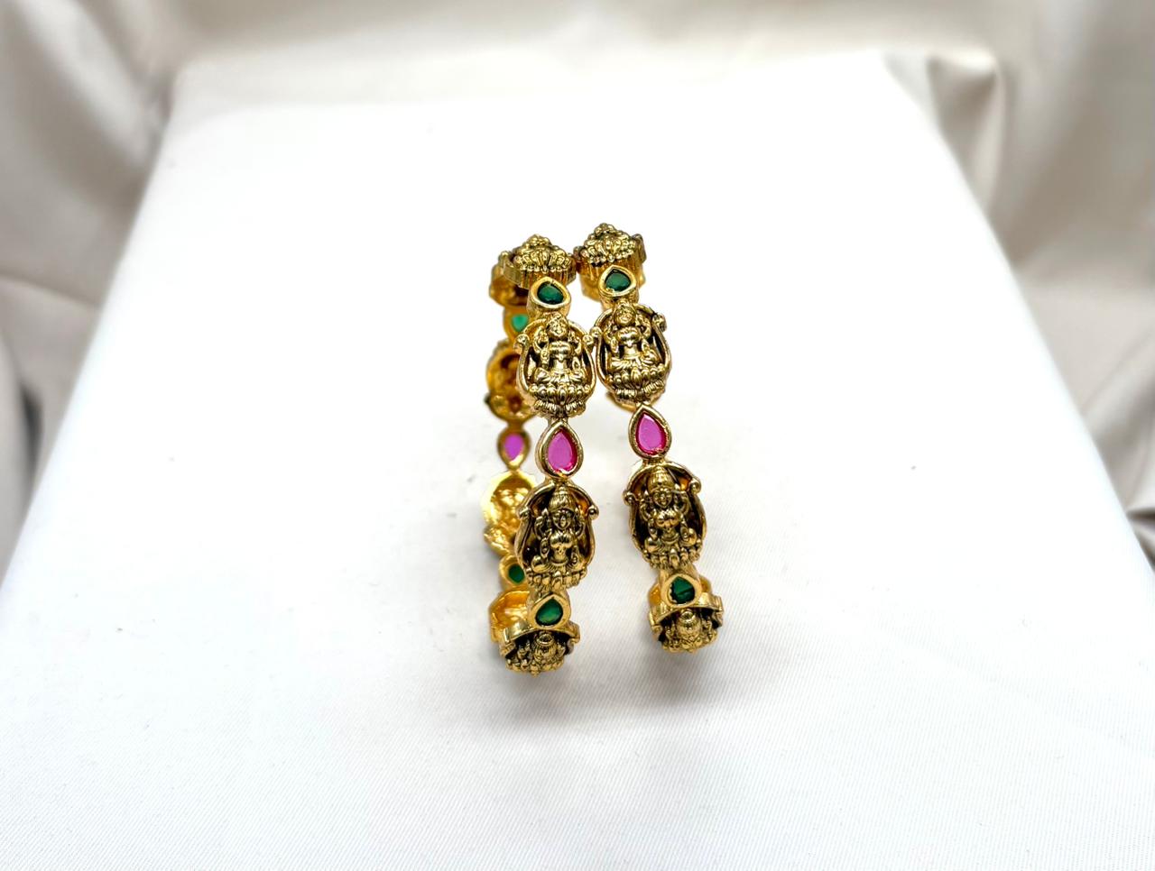 Mate finishing with Lord Lakshmi Bangle
