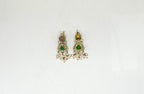 Nakshi finishing with white pearls Combo-Set
