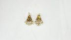 Kempu finishing with white pearls Combo-Set