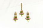 Meenakari Enamel Lord Lakshmi Combo-Set