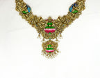 Meenakari Enamel Antique finish Necklace