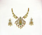 Matte finishing Lord Lakshmi Kanti White Stones