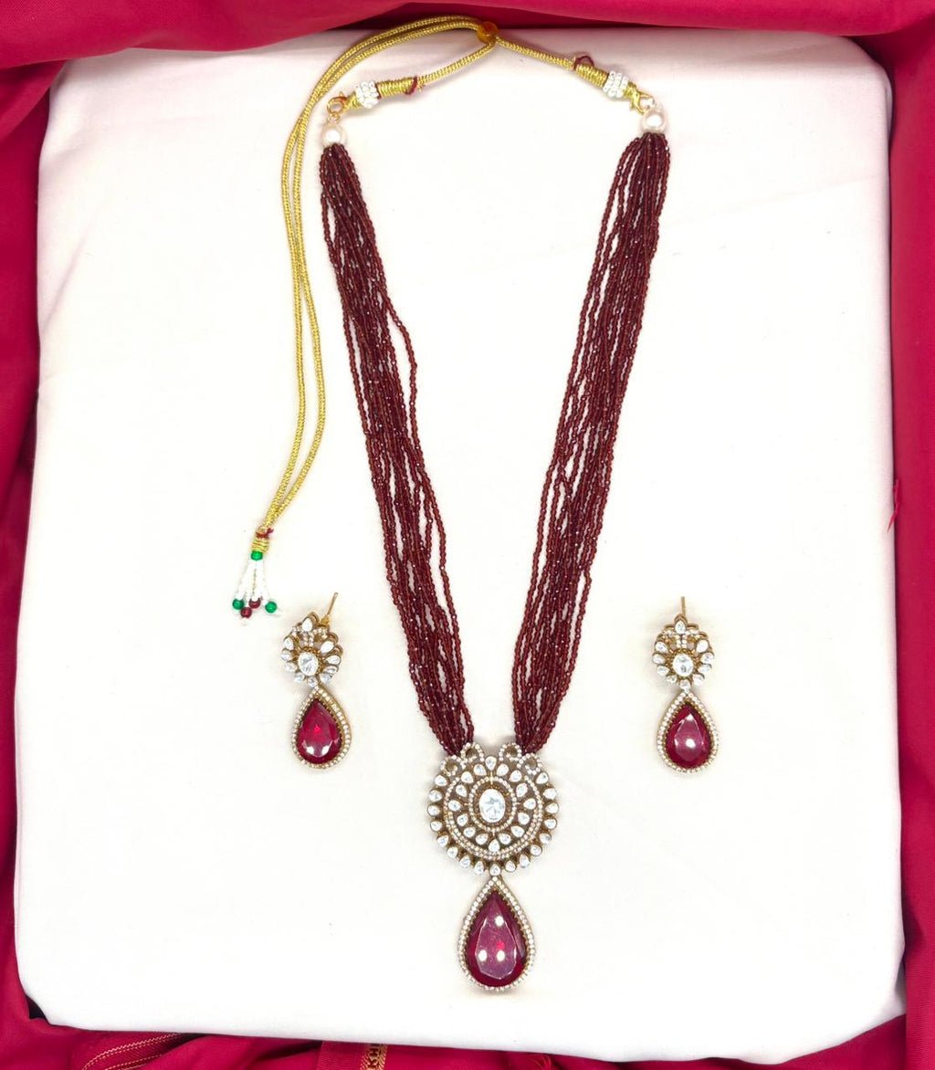 Rani-Haram Maroon Hydro-Steps