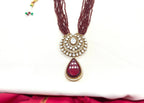 Rani-Haram Maroon Hydro-Steps