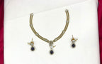 Victorian finishing Purple Stone Parrot Designed Kanti