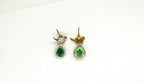 Victorian finishing Green Stone Parrot Designed Kanti