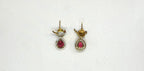 Victorian finishing Red Stone Parrot Designed Kanti