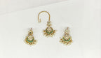 Jalebi with Green Kempu Stone Combo-Set