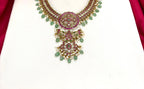Jadau Kundan suger beads Designed Short Necklace