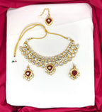 Gold-toned Kundan Stone heavy Choker