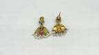 Enamel Antique finish With Short Necklace