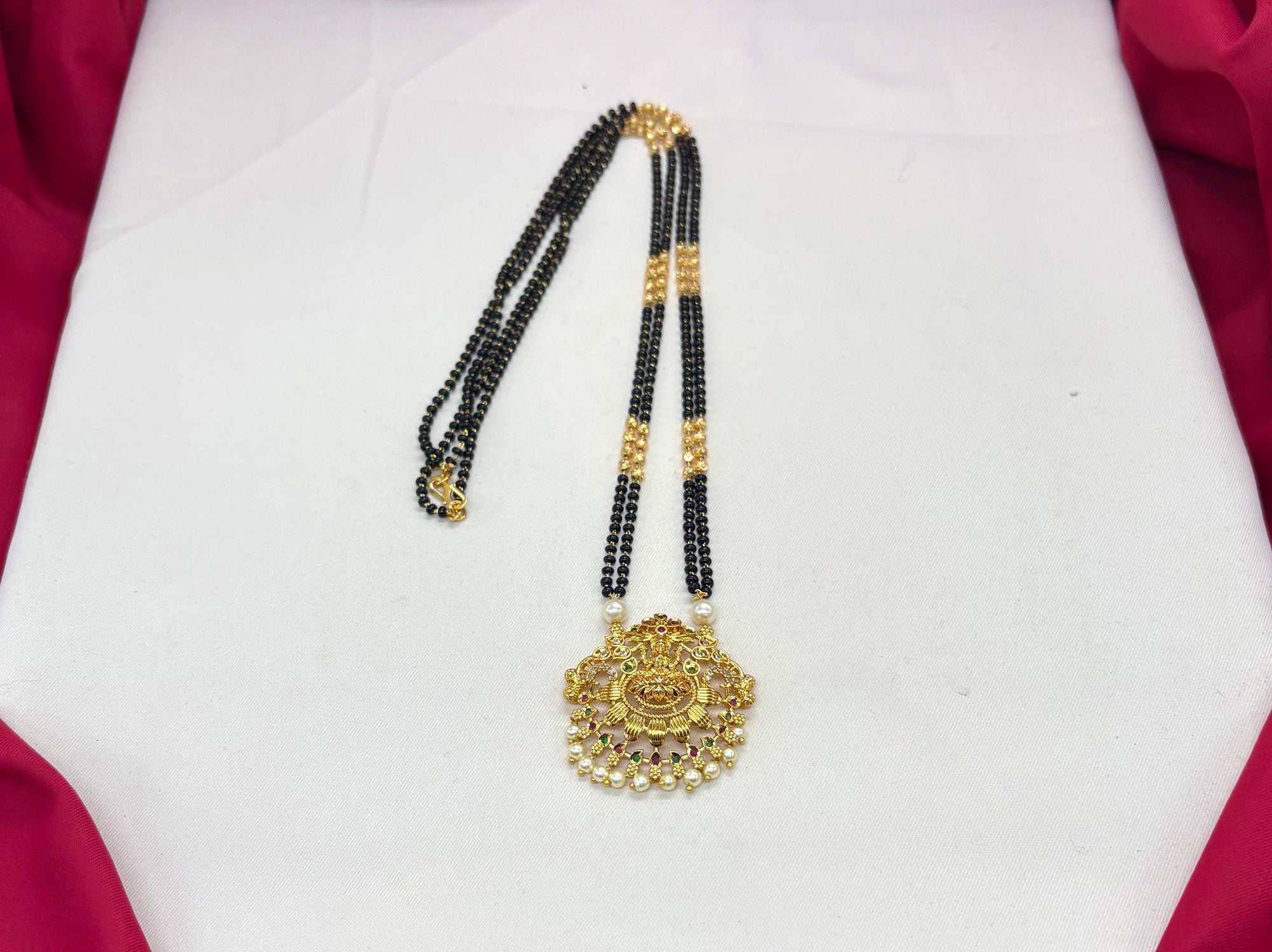 Black Beads micro-gold