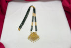 Black Beads with pearls